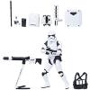 Star Wars First Order Stormtrooper (Ultimate Trooper pack) the Black Series 6" en doos Amazon exclusive -beschadigd figuur-
