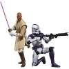 Star Wars Mace Windu & 187th Legion Clone Trooper (Clones of the Republic) the Black Series 6" in doos