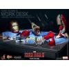 Hot Toys Tony Stark Mark XLII Autonomous Prehensile Propulsion Suit Test Version (Iron Man 3) MMS 191 en doos