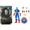 Captain America Marvel Legends Series op kaart 20 years exclusive