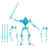 Star Wars Holographic General Grievous MOC the Clone Wars Toys R Us exclusive