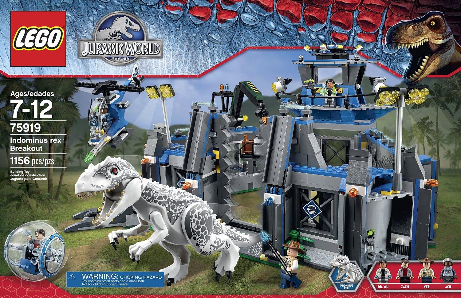 ゴリゴリ Lego 75919 Indominus Rex Breakout Jurassic World in doos | Old