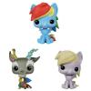 Discord, Rainbow Dash & Derpy Hooves (My Little Pony) 3-pack Tin Pocket Pop (Funko)