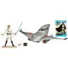 Star Wars Naboo Royal Fighter & Obi-Wan Kenobi Movie Heroes in doos