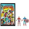 Marvel Universe Comic Pack Captain America & Klaw compleet