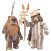 Star Wars POTF Ewoks Wicket & Logray (freeze frame) MOC Canadese kaart