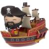 Wicked Wench Captain with pirate ship (Pirates of the Caribbean) Dorbz Ridez (Funko) Disney Treasures exclusive