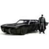 Batman & Batmobile (the Batman) 1:18 in doos (Jada Toys Metals die cast)