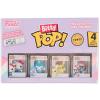 Hello Kitty and Friends 4-pack Hello Kitty (classic), Cinnamoroll, Pompompurin & Hello Kitty Bitty Pop (Funko)