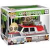 Ecto-1 with Jillian Holtzmann (Ghostbusters 2016) Pop Vinyl Rides (Funko)