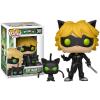 Cat Noir with Plagg (Miraculous Ladybug) Pop Vinyl Animation Series (Funko)
