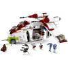 Lego 7163 Star Wars Republic Gunship compleet