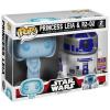 Princess Leia (holographic) & R2-D2 2-pack Pop Vinyl Star Wars Series (Funko) convention exclusive