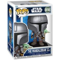 the Mandalorian and Grogu Funko Pop vinyl