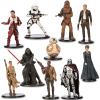 Star Wars the Force Awakens collectible figurines set 10-pack (Disney Store exclusive) compleet