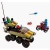Lego 76017 Captain America vs. Hydra Marvel Super Heroes in doos