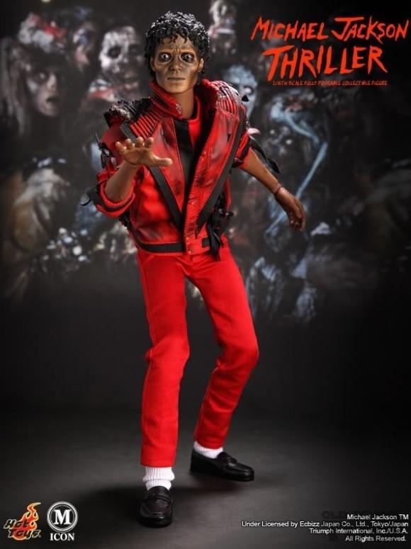 Michael Jackson Thriller Version ホットトイズ Hot Toys Michael Jackson (Thriller version) M ICON 009 en doos