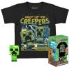 Creeper (Minecraft) Pocket Pop Vinyl & Tee Games Series (Funko) glows in the dark exclusive