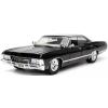 Dean Winchester & 1967 Chevrolet Impala SS Sport Sedan 1:24 (Supernatural) in doos (Jada Toys Metals die cast)