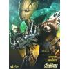Hot Toys Groot & Rocket Avengers Infinity War MMS476 in doos