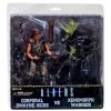 Aliens Corporal Dwayne Hicks vs Xenomorph Warrior MOC Neca
