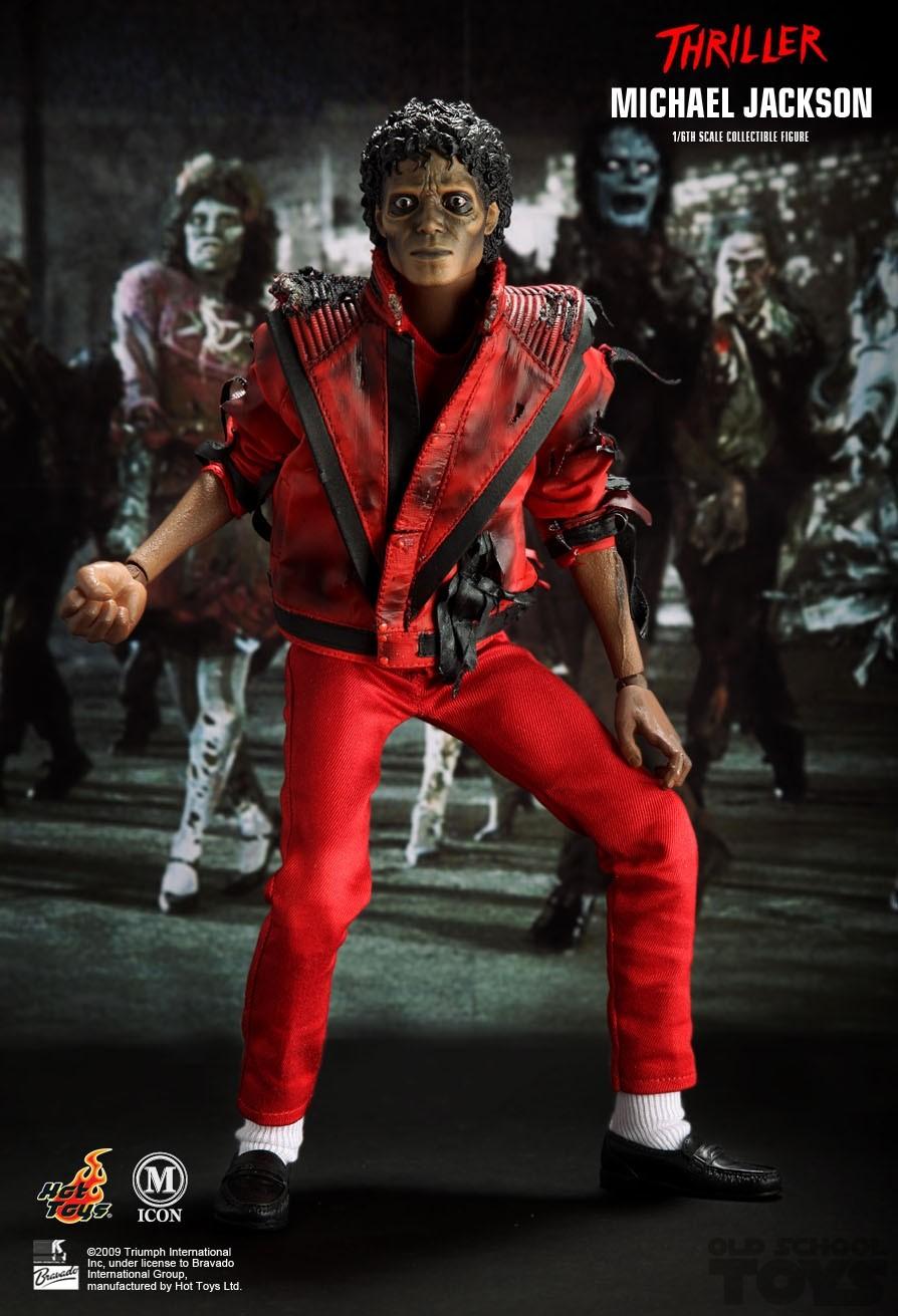 Michael Jackson Thriller Version ホットトイズ Hot Toys Michael Jackson (Thriller version) M ICON 009 en doos