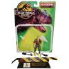 Dieter Stark with dino fighting action and savage strike compy Jurassic Park the Lost World Kenner compleet