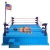 Official Wrestling Ring WWF (Hasbro) compleet