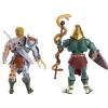 MOTU Snake Armor He-Man vs Battle Armor King Hssss 2-Pack Matty Collector's figuren op kaart