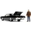 Dean Winchester & 1967 Chevrolet Impala SS Sport Sedan 1:24 (Supernatural) in doos (Jada Toys Metals die cast)