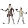 Star Wars Han Solo & princess Leia Organa (Hoth) the Black Series 6" in doos convention exclusive