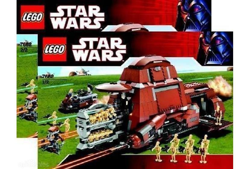 Lego 7662 Star Wars Trade Federation MTT en doos | Old School Toys