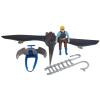 Quetzalcoatlus with Yungstar Dino-Riders (Tyco) incompleet