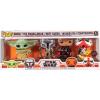 Grogu / the Mandalorian / Moff Gideon / Incinerator Stormtrooper 4-pack Pop Vinyl Star Wars Series (Funko) glows in the dark exclusive