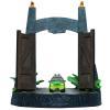 Jurassic Park park gates environment sculpture in doos Factory Entertainment