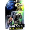 Star Wars POTF Han Solo with smuggler flight pack deluxe MOC
