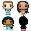 Disney princess 4-pack peasant Belle, Pocahontas & Jasmine Bitty Pop (Funko)