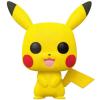 Pikachu (Pokémon) Pop Vinyl Games Series (Funko) flocked GameStop exclusive