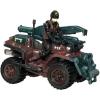 GI JOE Snake Trax A.T.V. with Scrap-Iron en doos Rise of Cobra