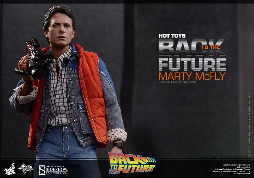 Hot Toys Marty McFly (Back to the Future) MMS257 in doos Special