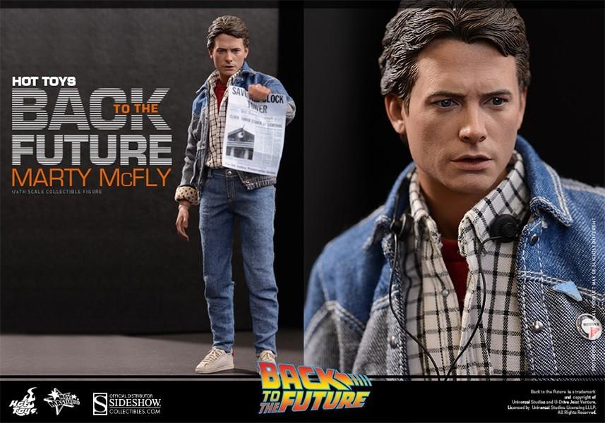 Hot Toys Marty McFly (Back to the Future) MMS257 in doos Special