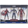 Marvel Civil War Spider-Man, Captain America & Iron Man 3-pack Legends Series in doos