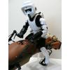Star Wars speeder bike & Scout Trooper 12 inch Collection in doos