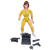 April O'Neil Teenage Mutant Ninja Turtles (Playmates Toys) compleet blue stripe variant