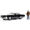 Dean Winchester & 1967 Chevrolet Impala SS Sport Sedan 1:24 (Supernatural) in doos (Jada Toys Metals die cast)