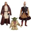 Star Wars OTC Jedi High Council scene 1 (Yoda, Qui-Gon Jinn, Ki-Adi-Mundi) compleet