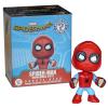 Marvel Mystery Mini's Spider-Man (homemade suit) Homecoming in doos Funko Marvel Collector Corps exclusive