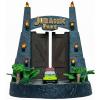 Jurassic Park park gates environment sculpture in doos Factory Entertainment