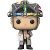Doc with helmet (Back to the Future) Pop Vinyl Movies Series (Funko) glows in the dark exclusive -beschadigde verpakking-
