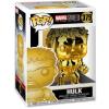 Hulk Pop Vinyl Marvel (Funko) 10 Years Marvel gold chrome